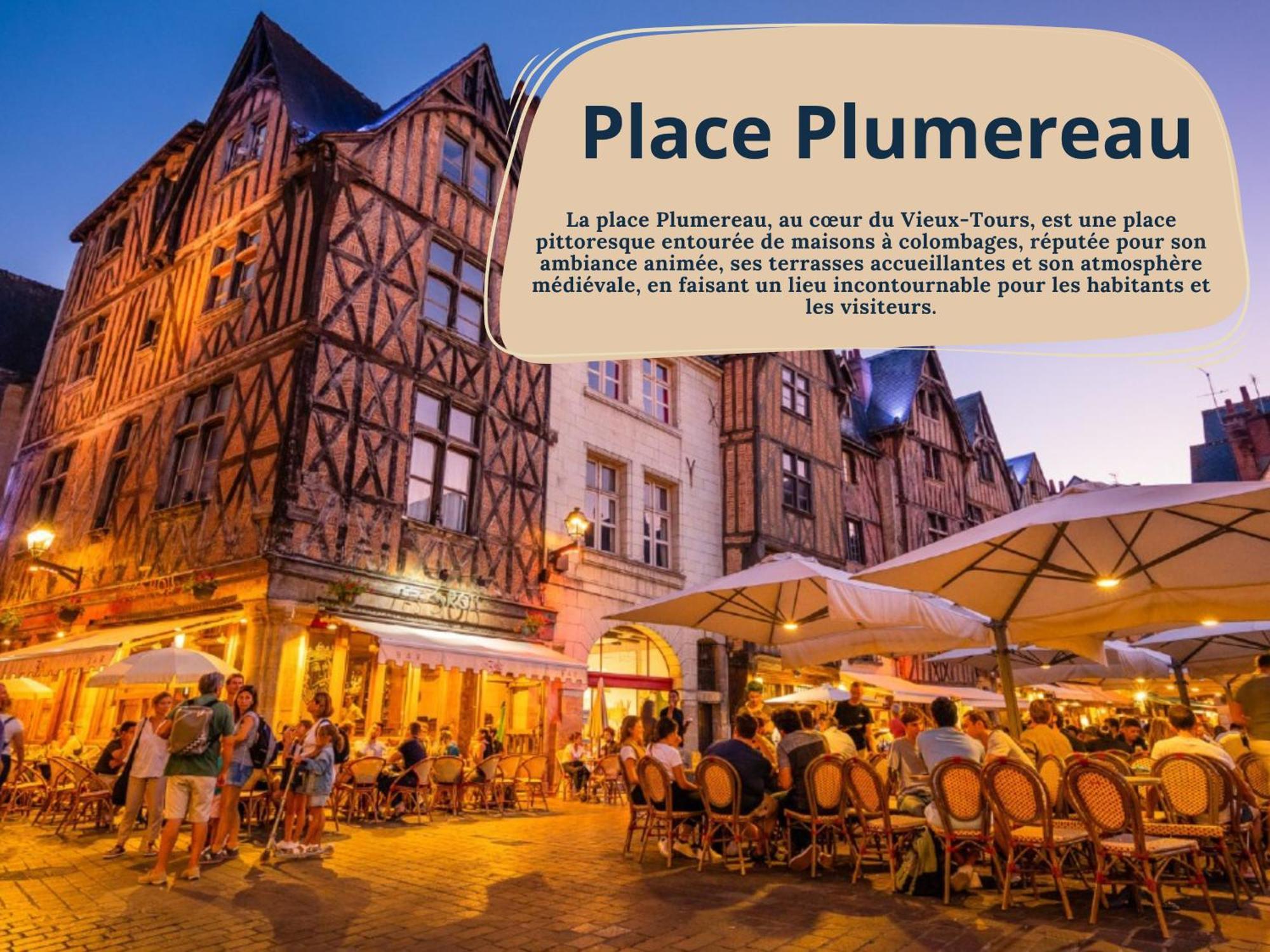 Begonia - Place Plumereau Тур Екстер'єр фото